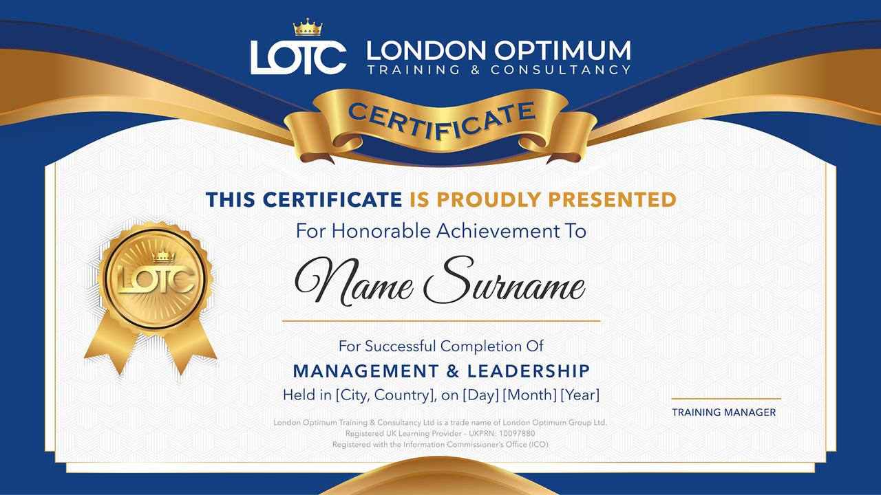certification
